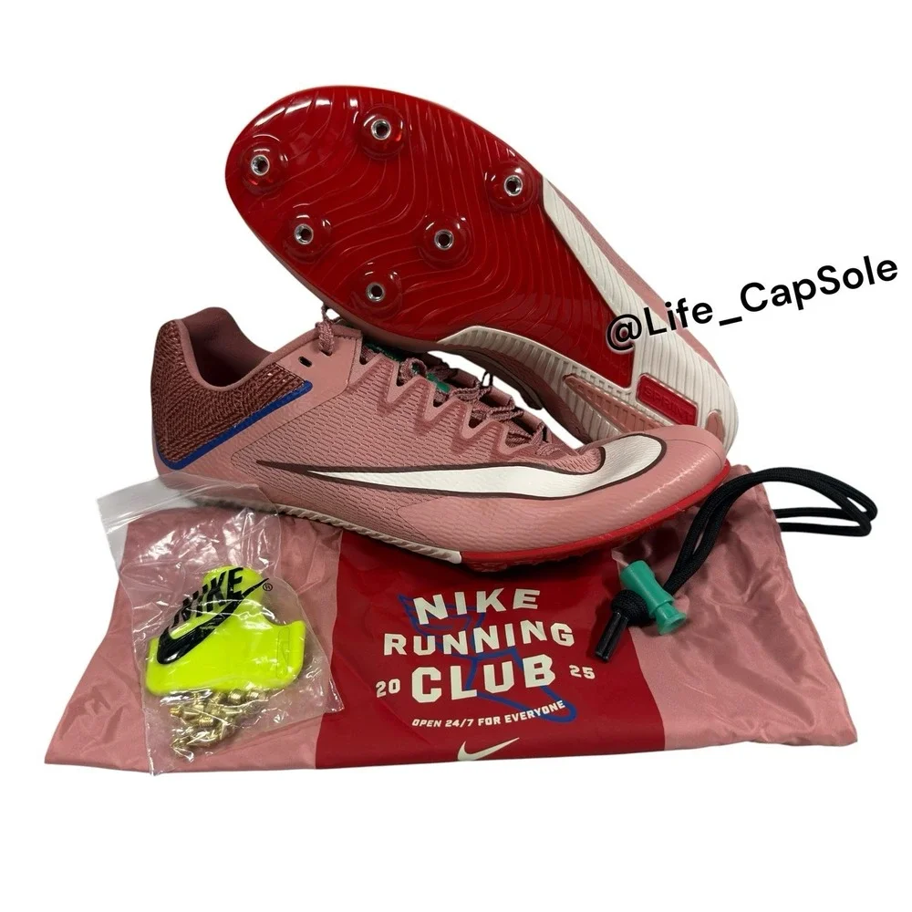 10 Men's Nike Zoom Rival Sprint Track Spikes Armory Pack HQ2061-600 Track Bag